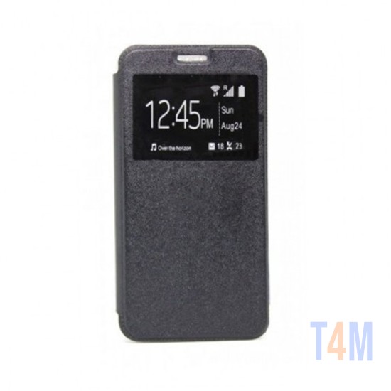 Flip Case for Samsung Galaxy J4 2018 Negro